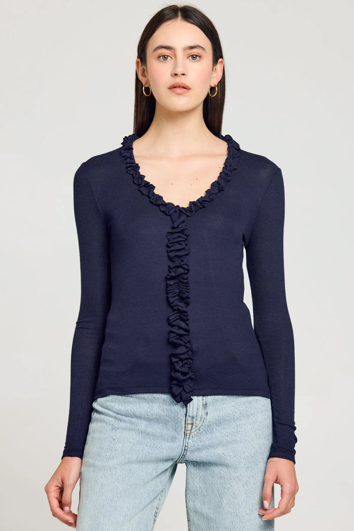 Rosaline V Neck Top