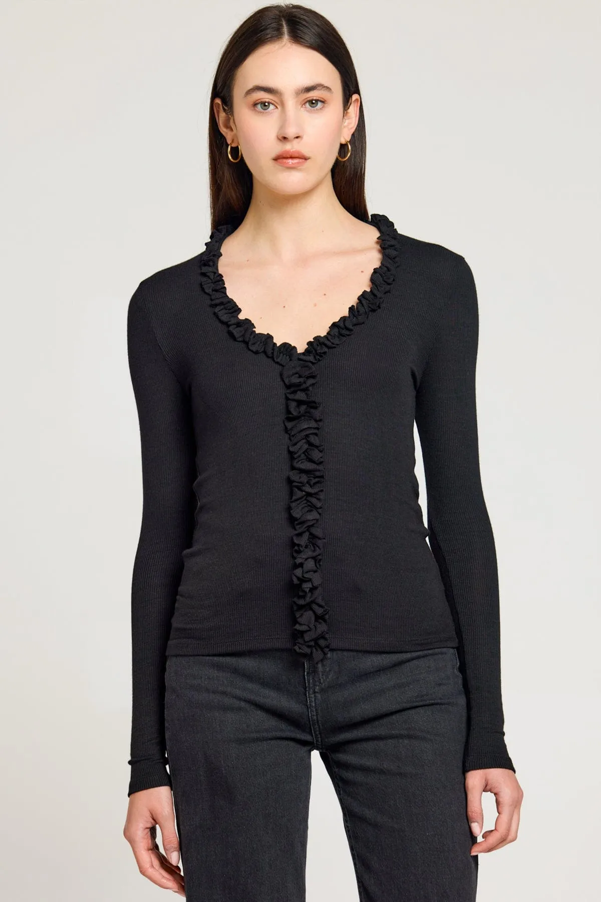 Rosaline V Neck Top