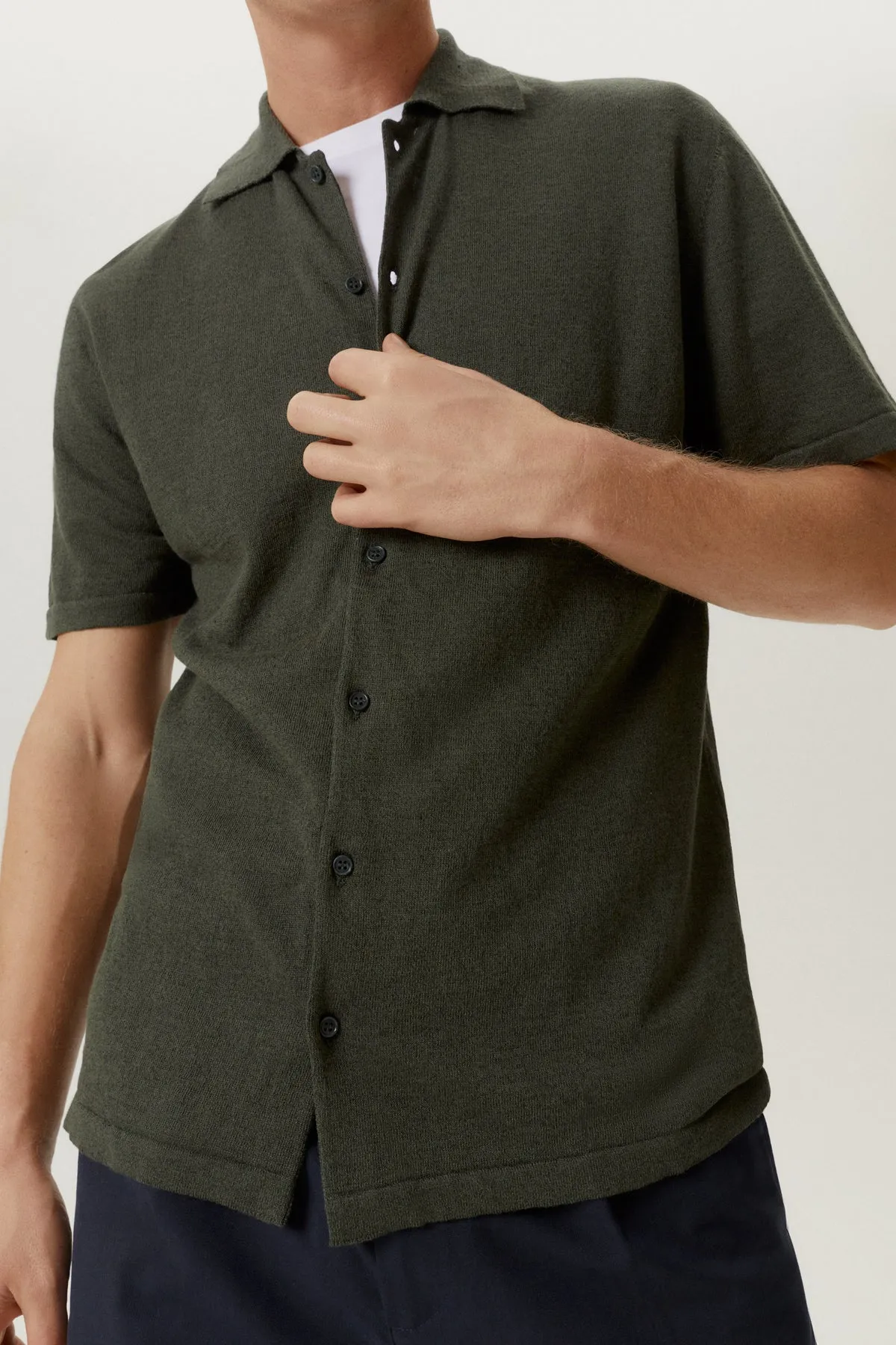 The Linen Cotton Short Sleeve Shirt