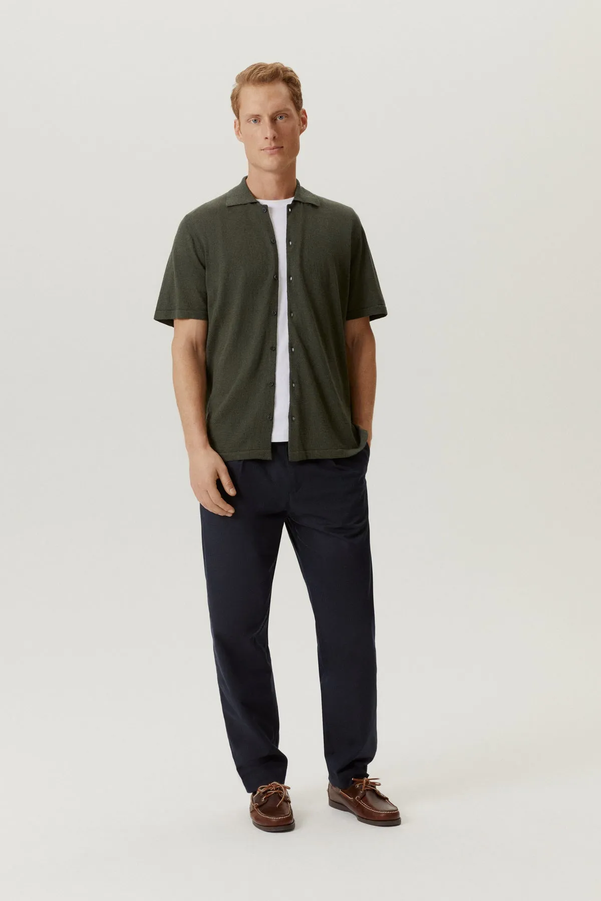 The Linen Cotton Short Sleeve Shirt