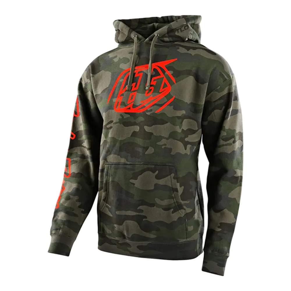 TROY LEE DESIGNS CROPPED BADGE PO HOODIE