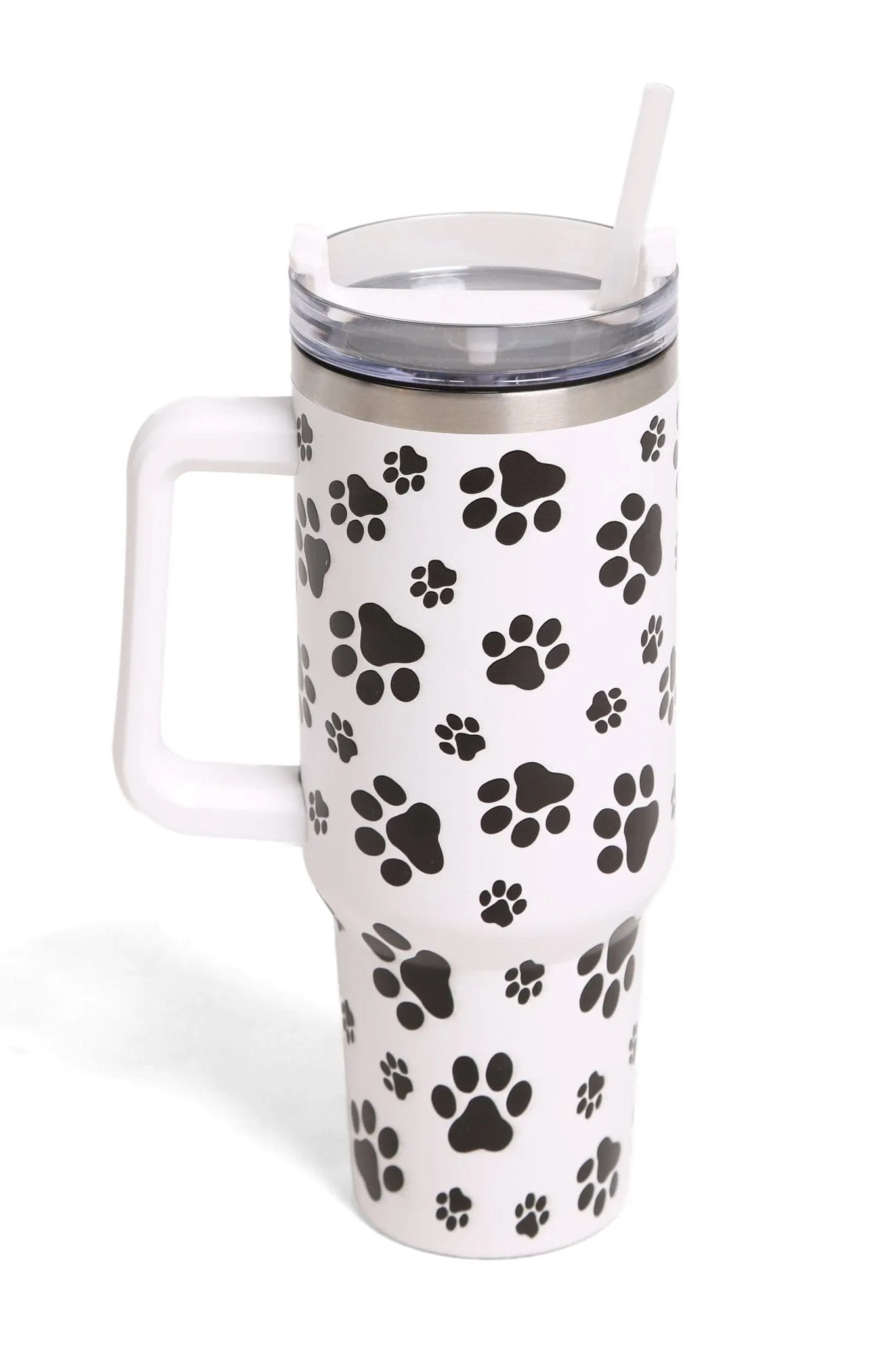 TUM803 Dog Paw 40 Oz Tumbler With Handle