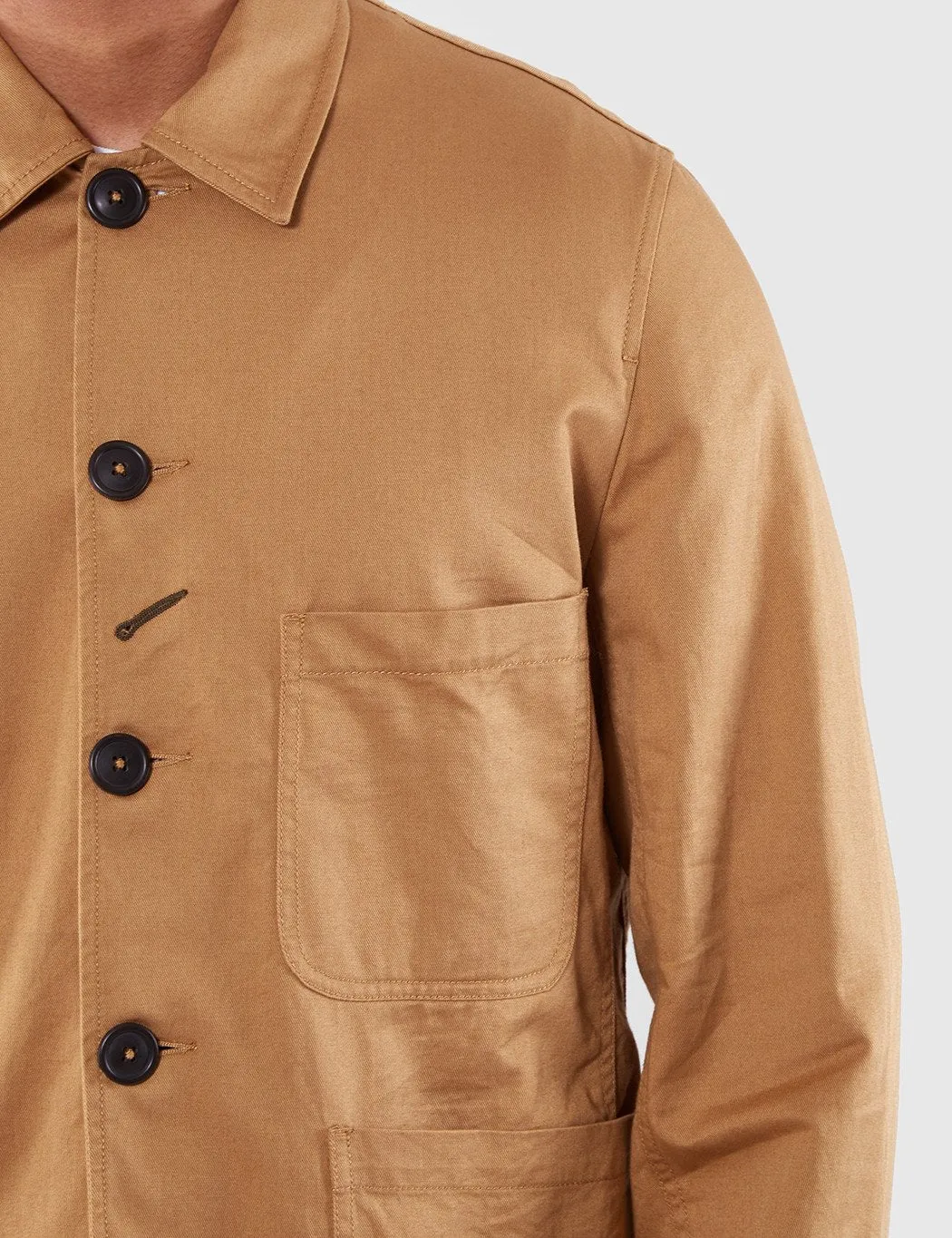 Universal Works Bakers Jacket - Sand Beige