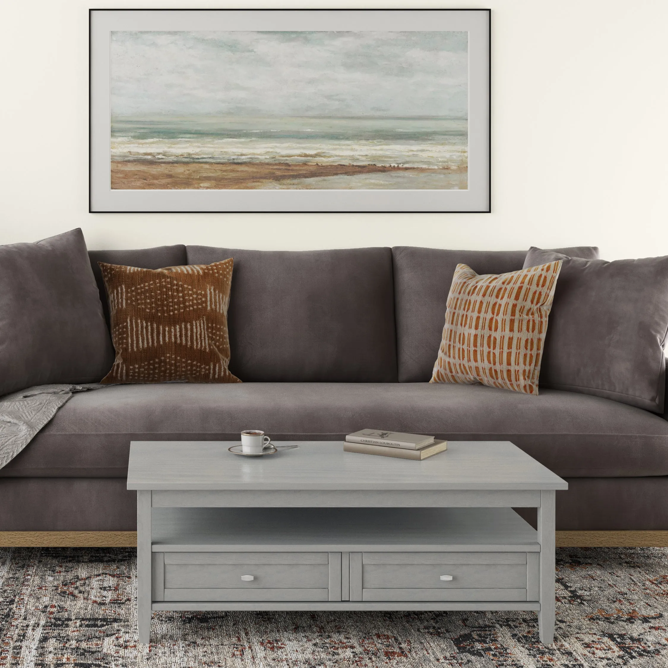 Warm Shaker - Coffee Table - Fog Grey