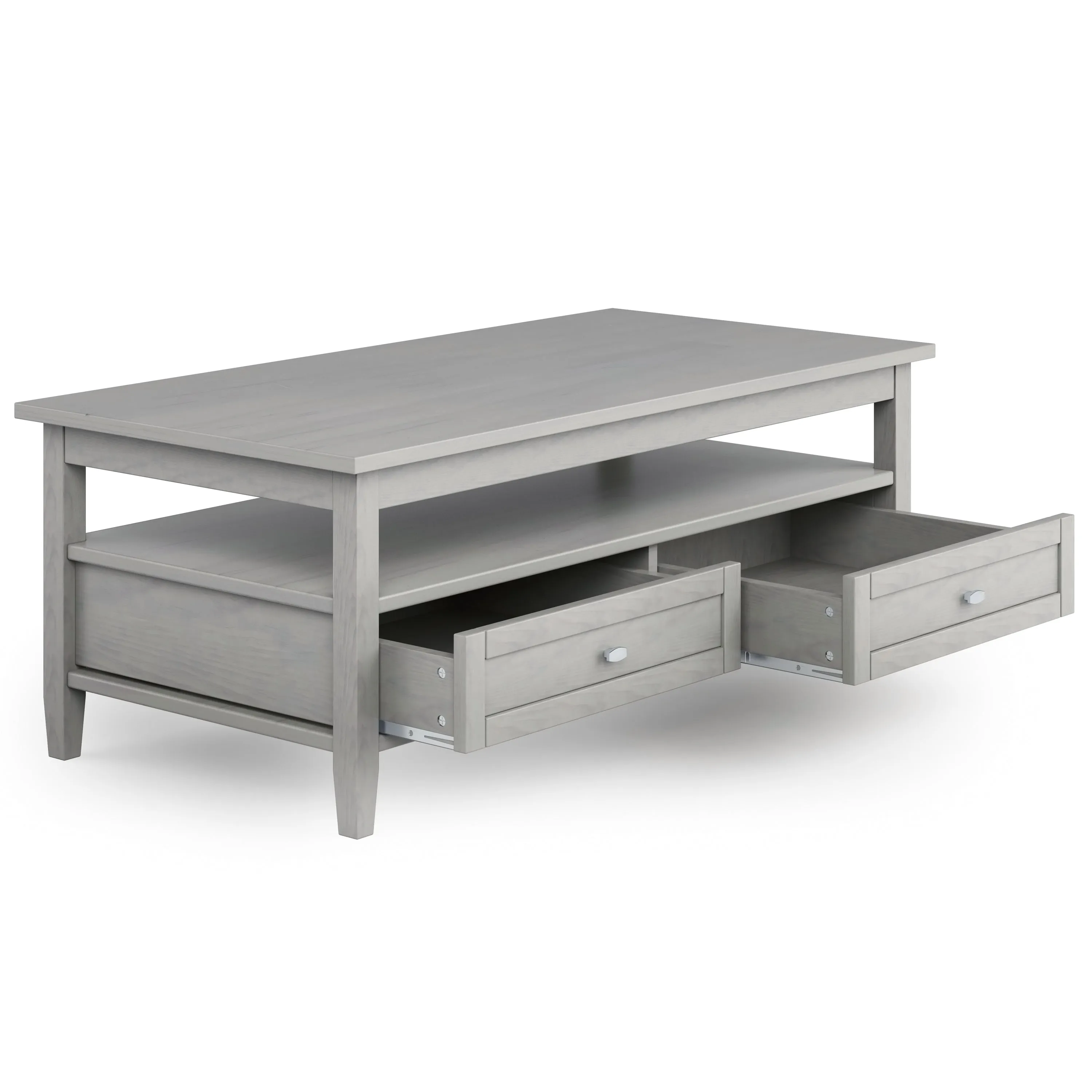 Warm Shaker - Coffee Table - Fog Grey