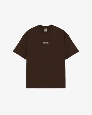 Warm Up Oversized T-Shirt (Vintage Brown)